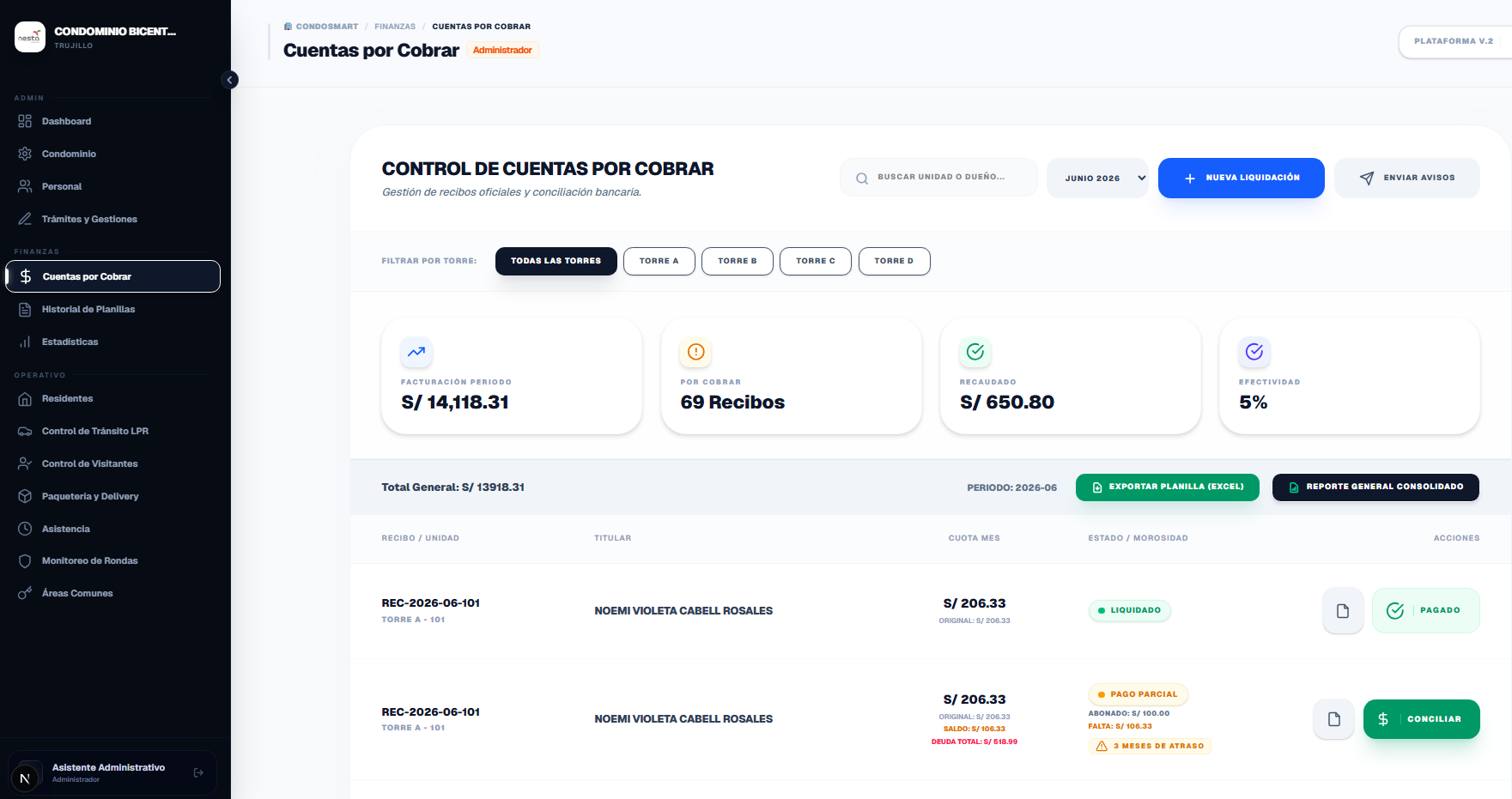 Conciliación y Cobranzas
