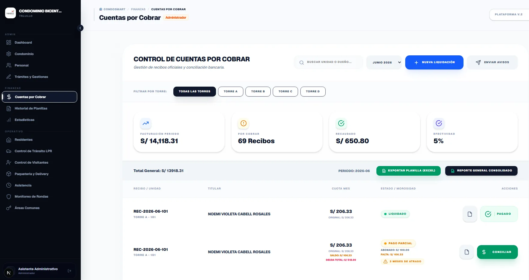 Conciliación y Cobranzas