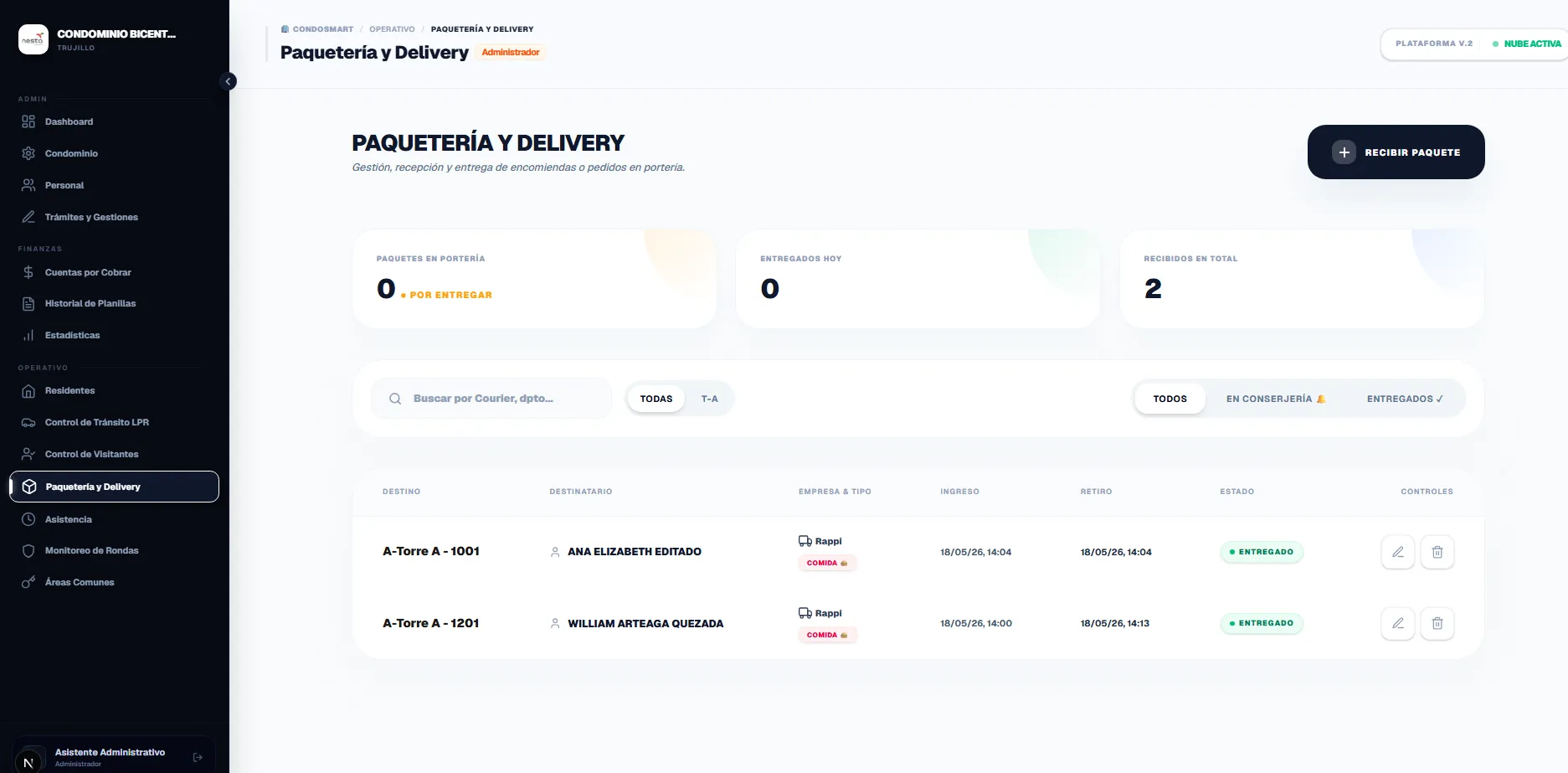 Encomiendas y Delivery