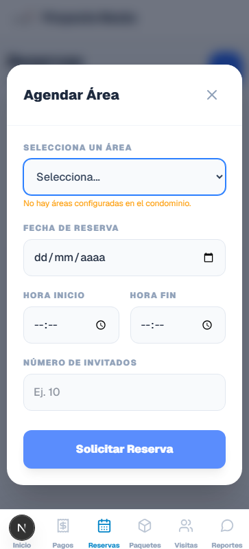 Reserva de Áreas