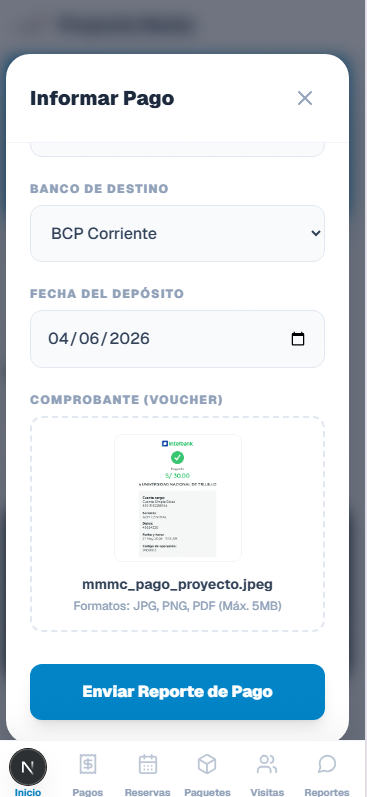 Reporte de Pagos