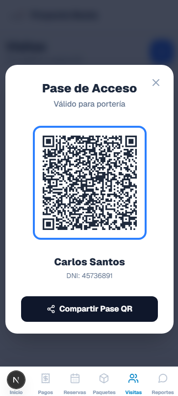 Pases QR Invitados